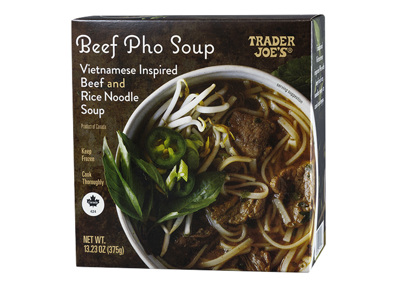 trader joes beef pho