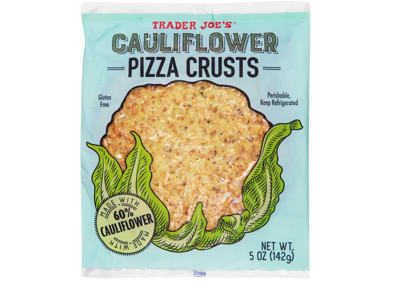 trader joes cauliflower pizza crust