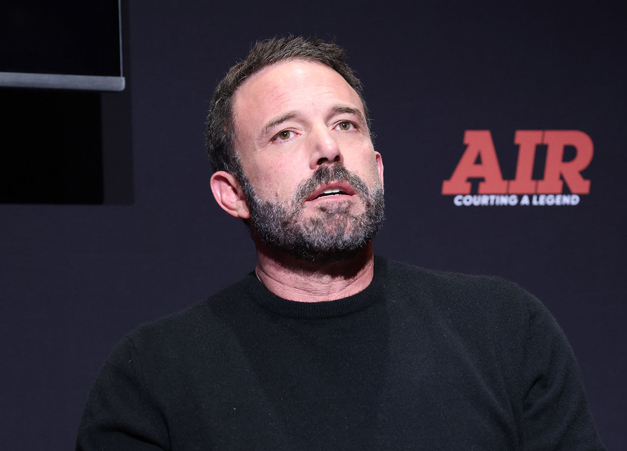 Ben Affleck Air press conference