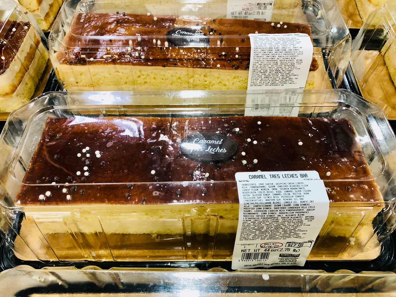 costco caramel tres leches bar