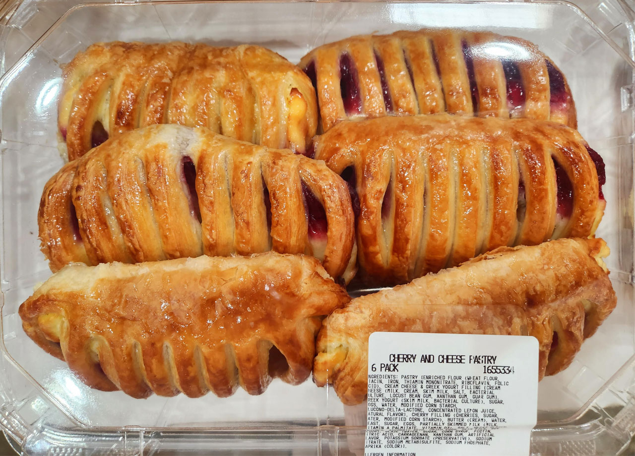 costco cherry cheese pastries