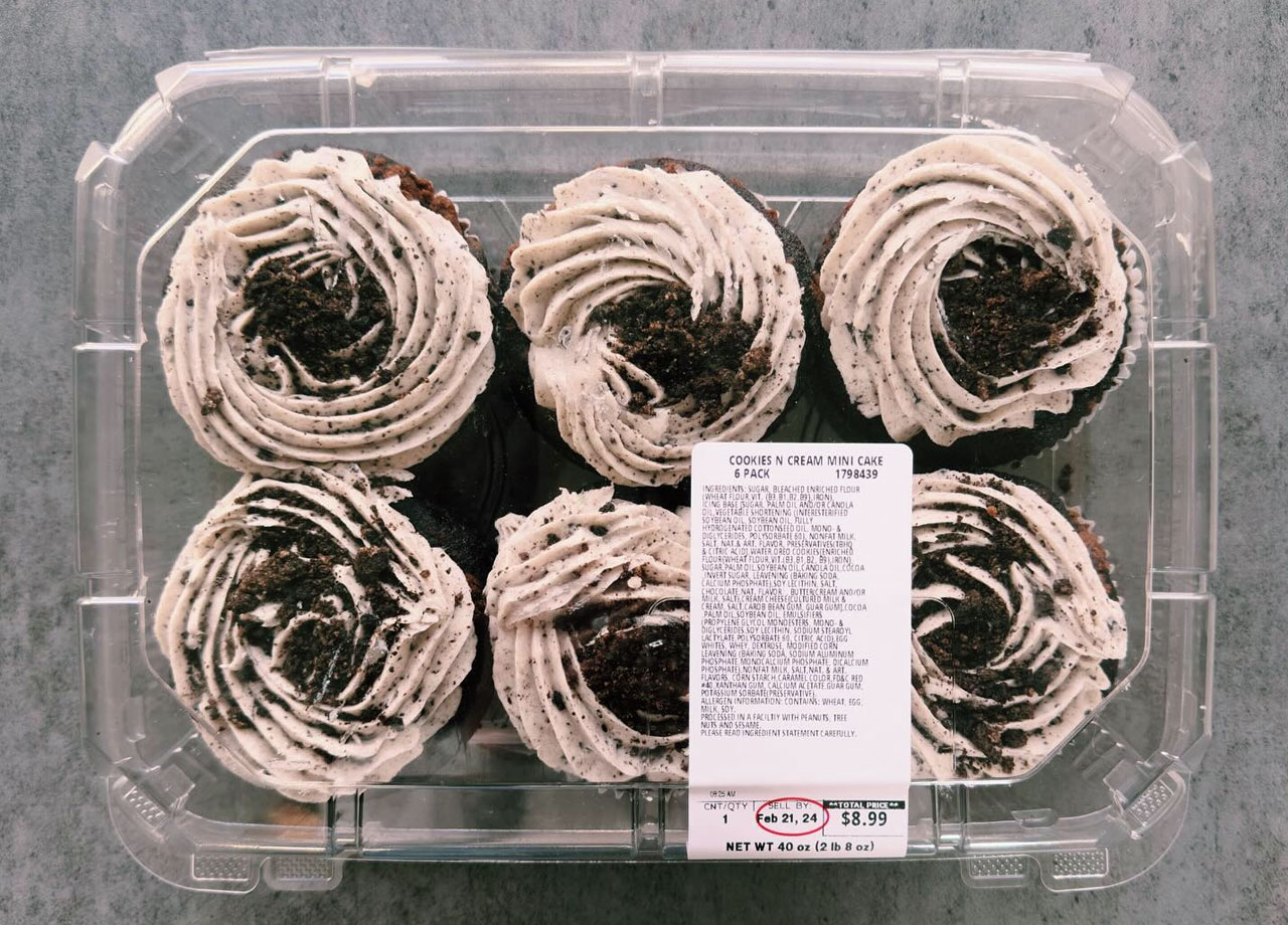 costco cookies cream mini cakes