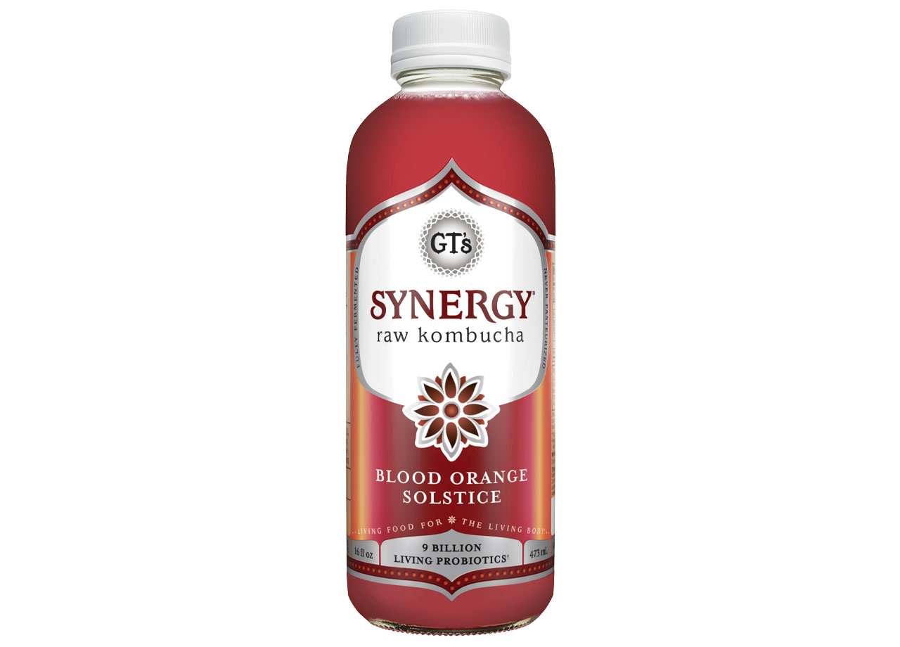 synergy blood orange solstice kombucha