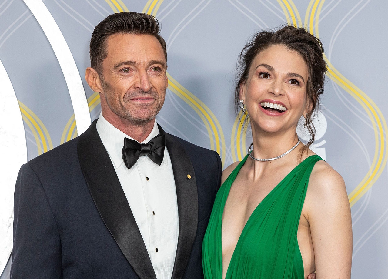 Hugh Jackman and Sutton Foster Tony Awards