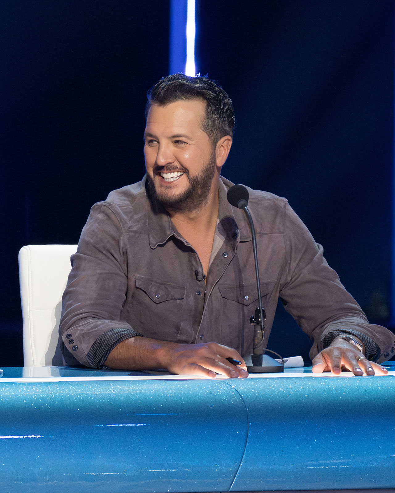 Luke Bryan on American Idol Hollywood Week