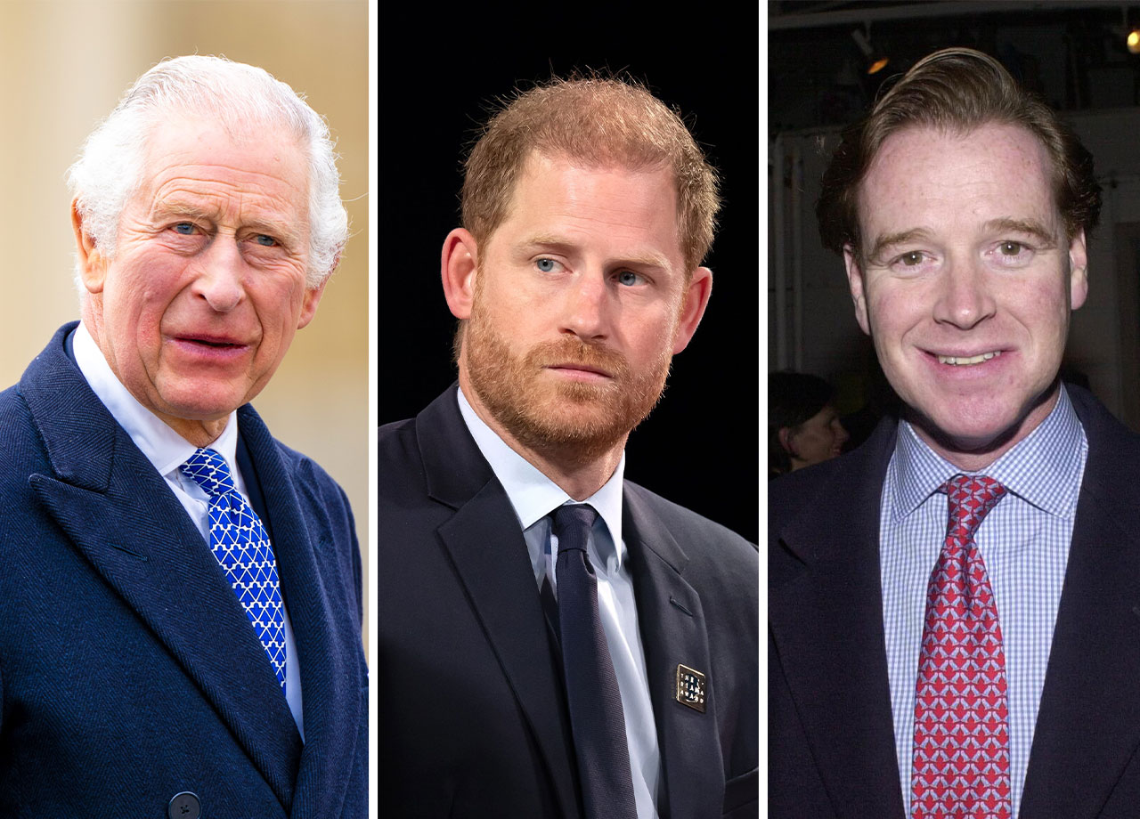 prince harry king charles james hewitt