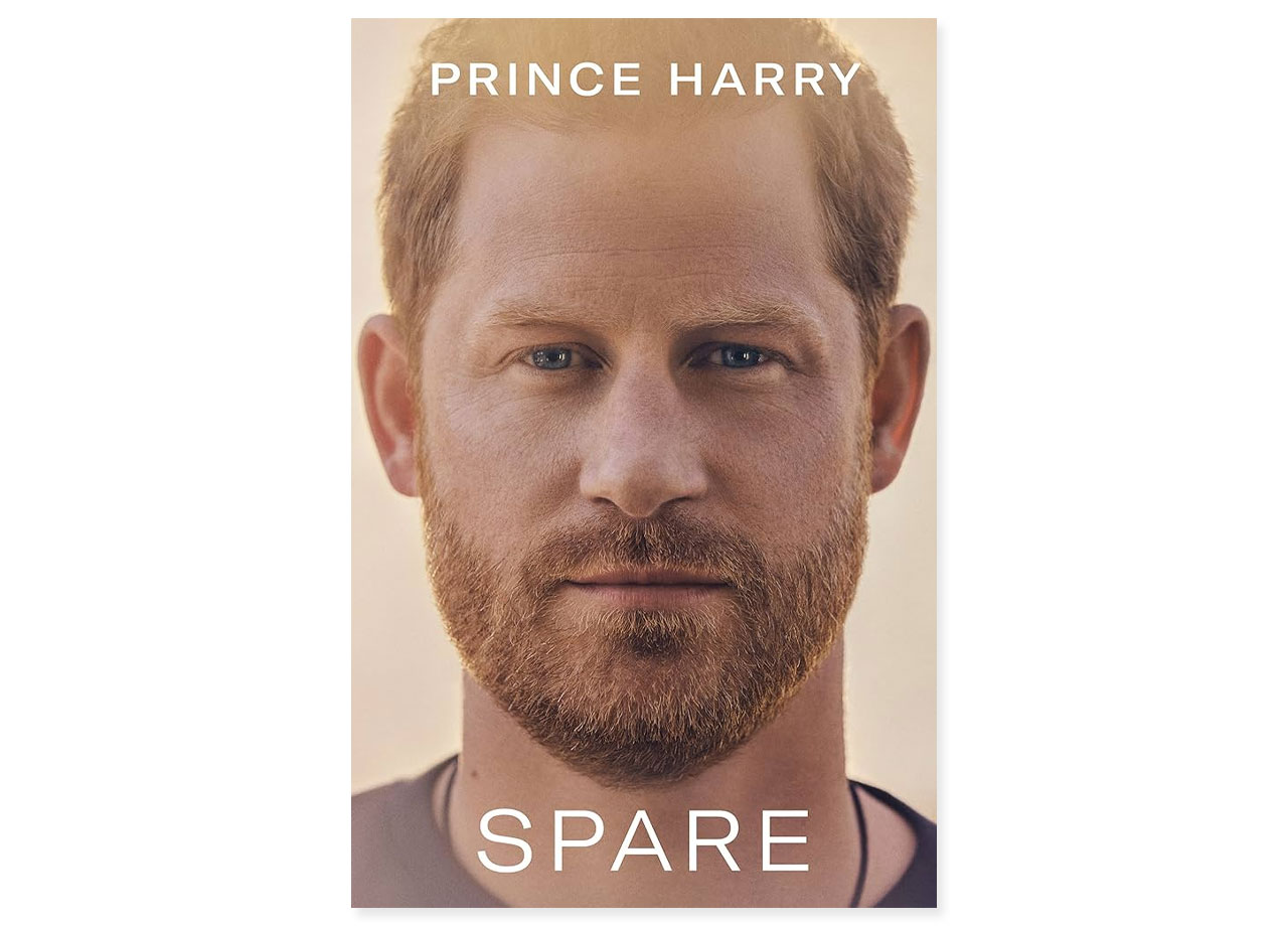 Prince Harry Spare book cover