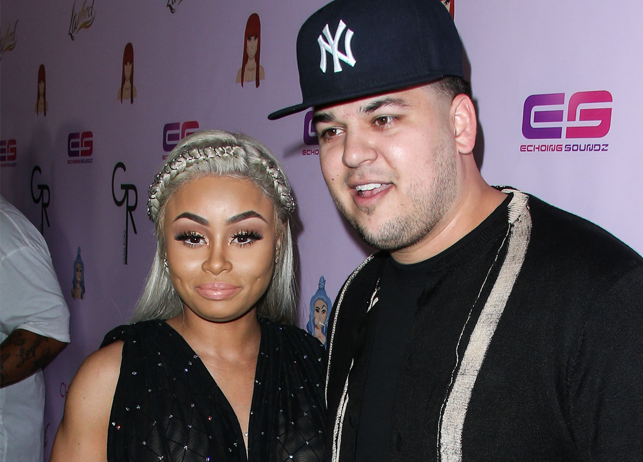 Rob Kardashian and Blac Chyna