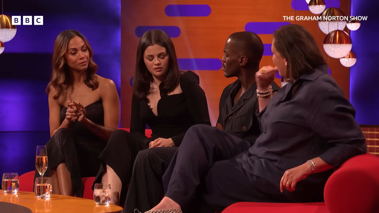 Selena Gomez on The Graham Norton Show with Miranda Hart