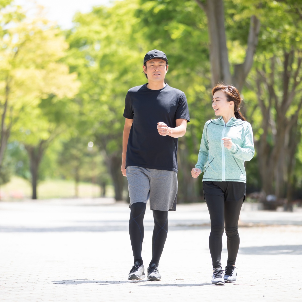 couple walking