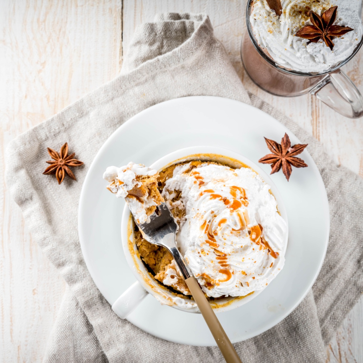 pumpkin pie mug cake recipe