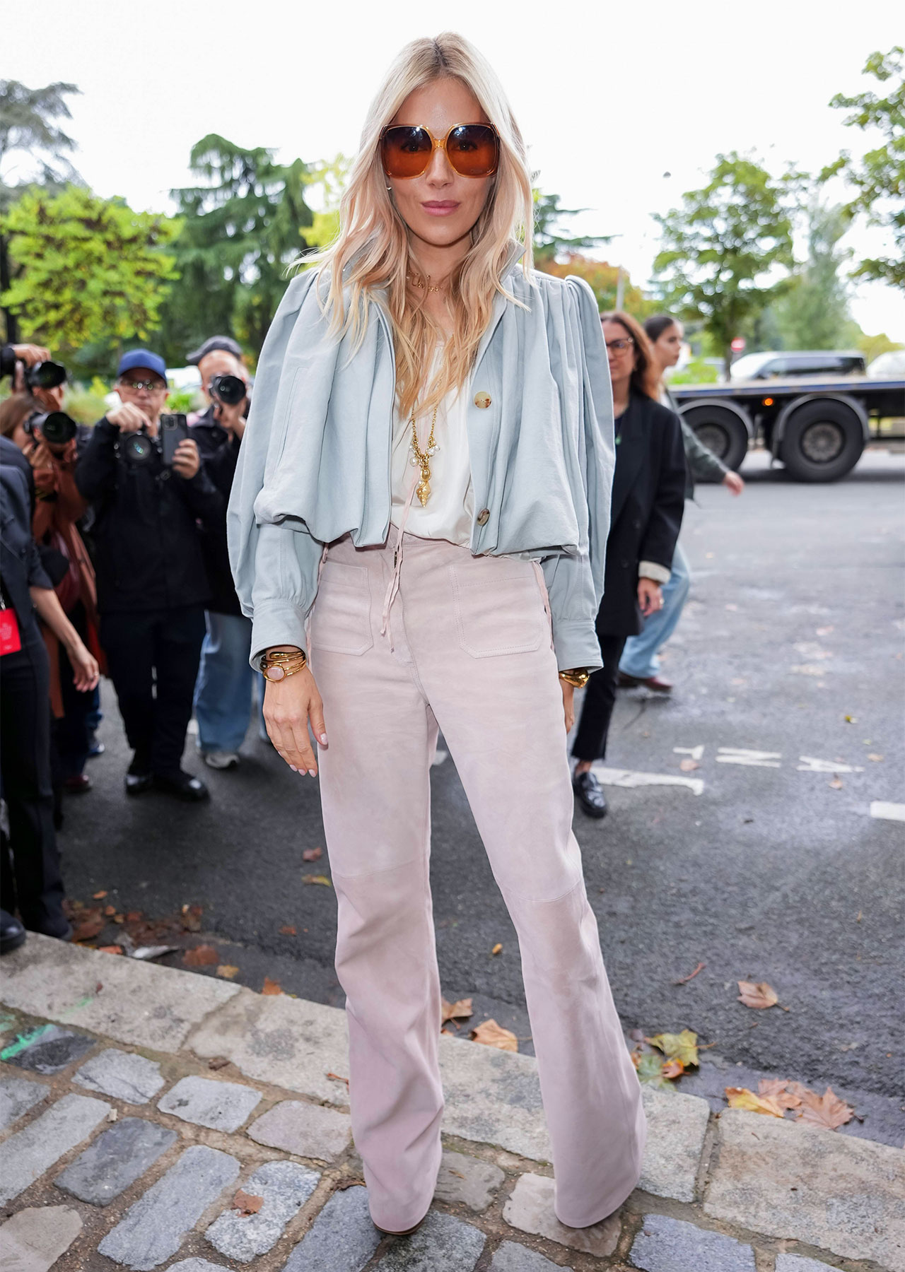 Sienna Miller Chloe Spring Summer 2025 show Paris Fashion Week