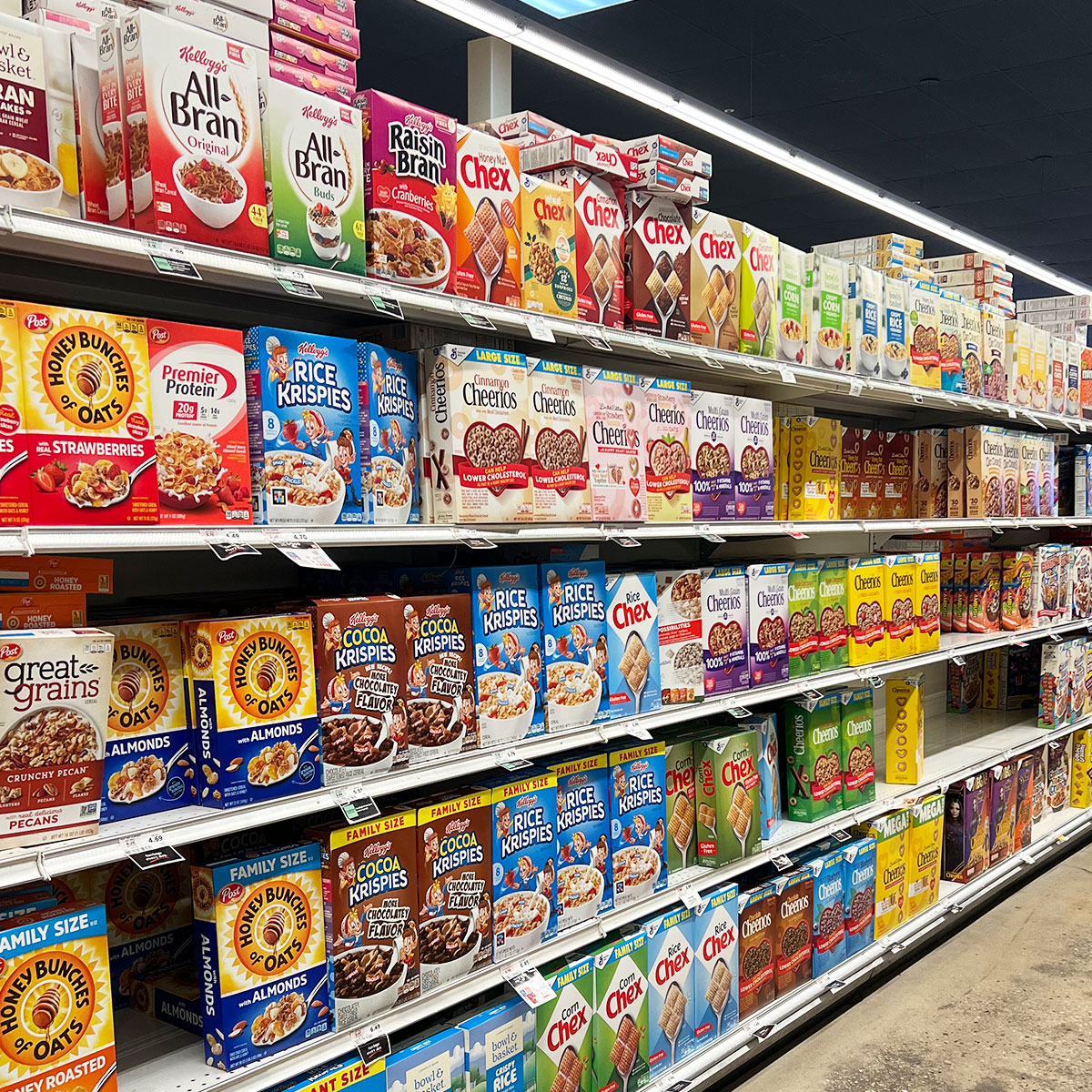 cereal aisle