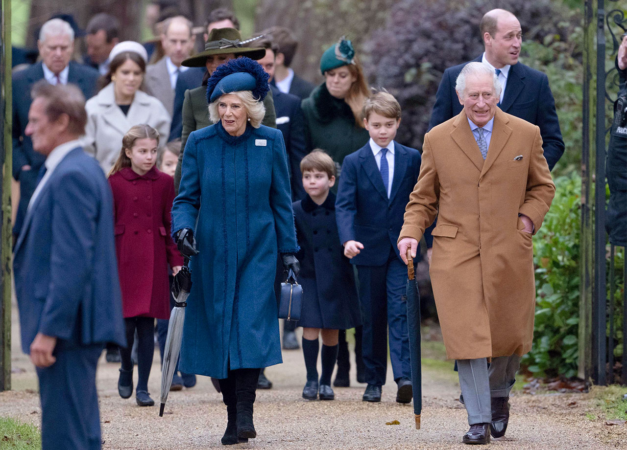 royal family attend Christmas service 2022