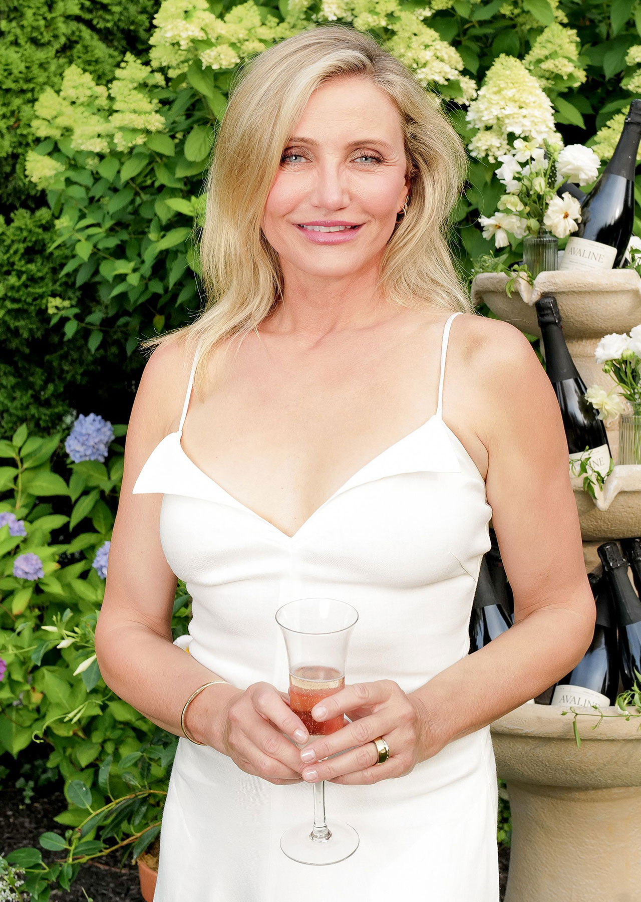 Cameron Diaz at an Avaline event in The Hamptons