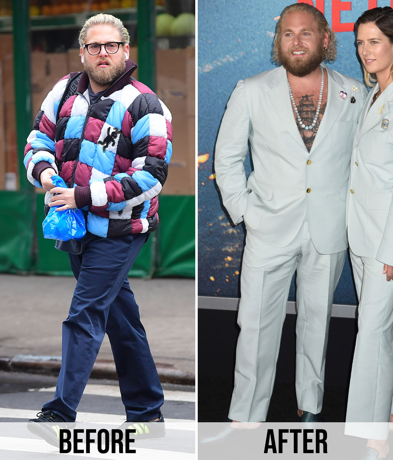 Jonah Hill weight loss before and after