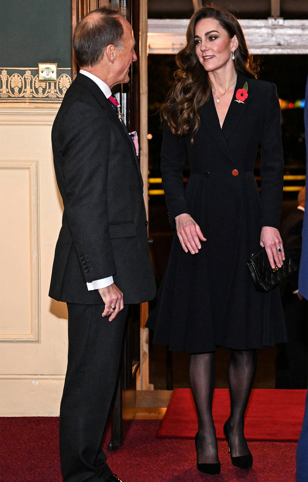 Kate Middleton attends the Royal British Legion Festival of Remembrance Royal Albert Hall