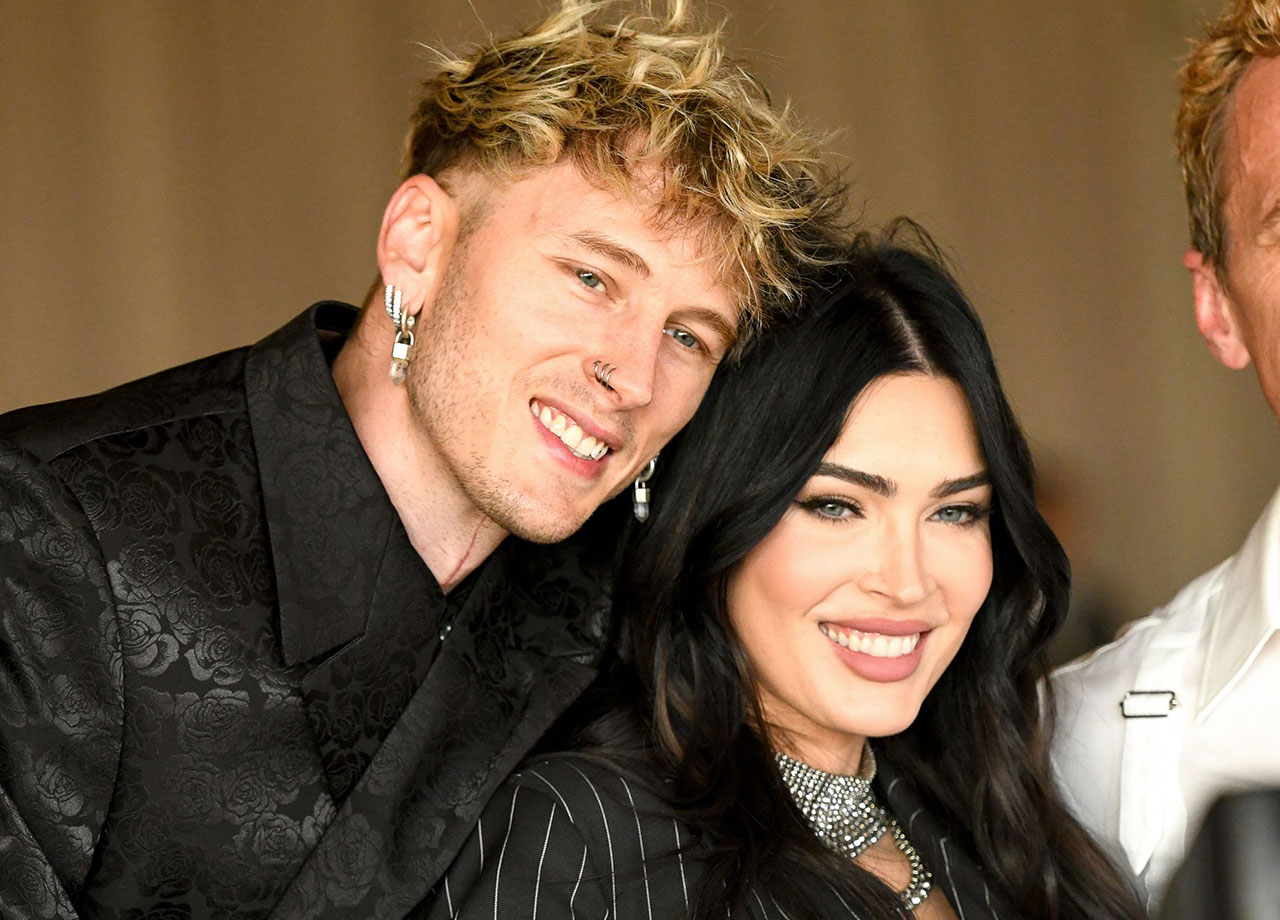 Megan Fox and Machine Gun Kelly at the Nemacolin Summer Solstice Celebration