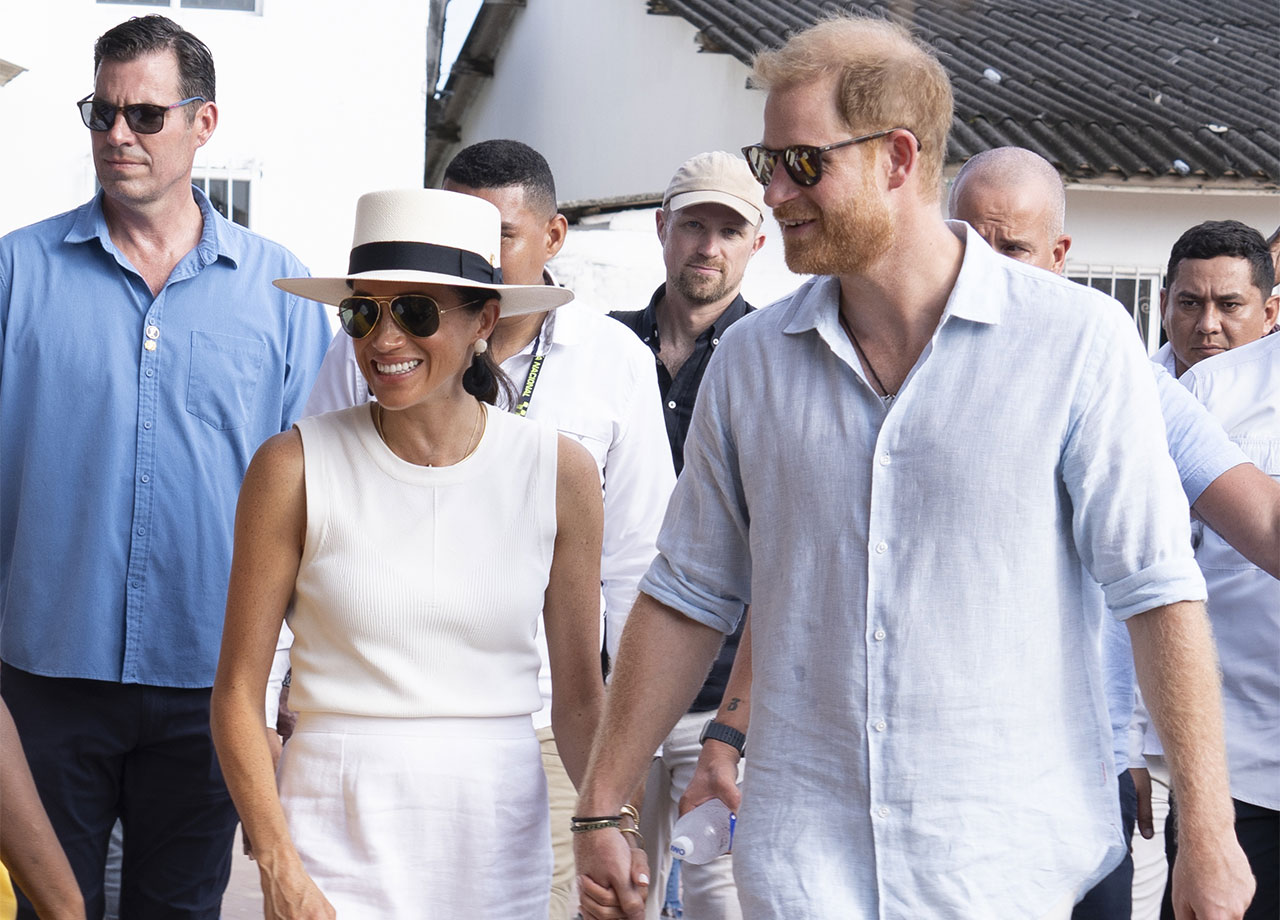 Prince Harry and Meghan Markle Colombia