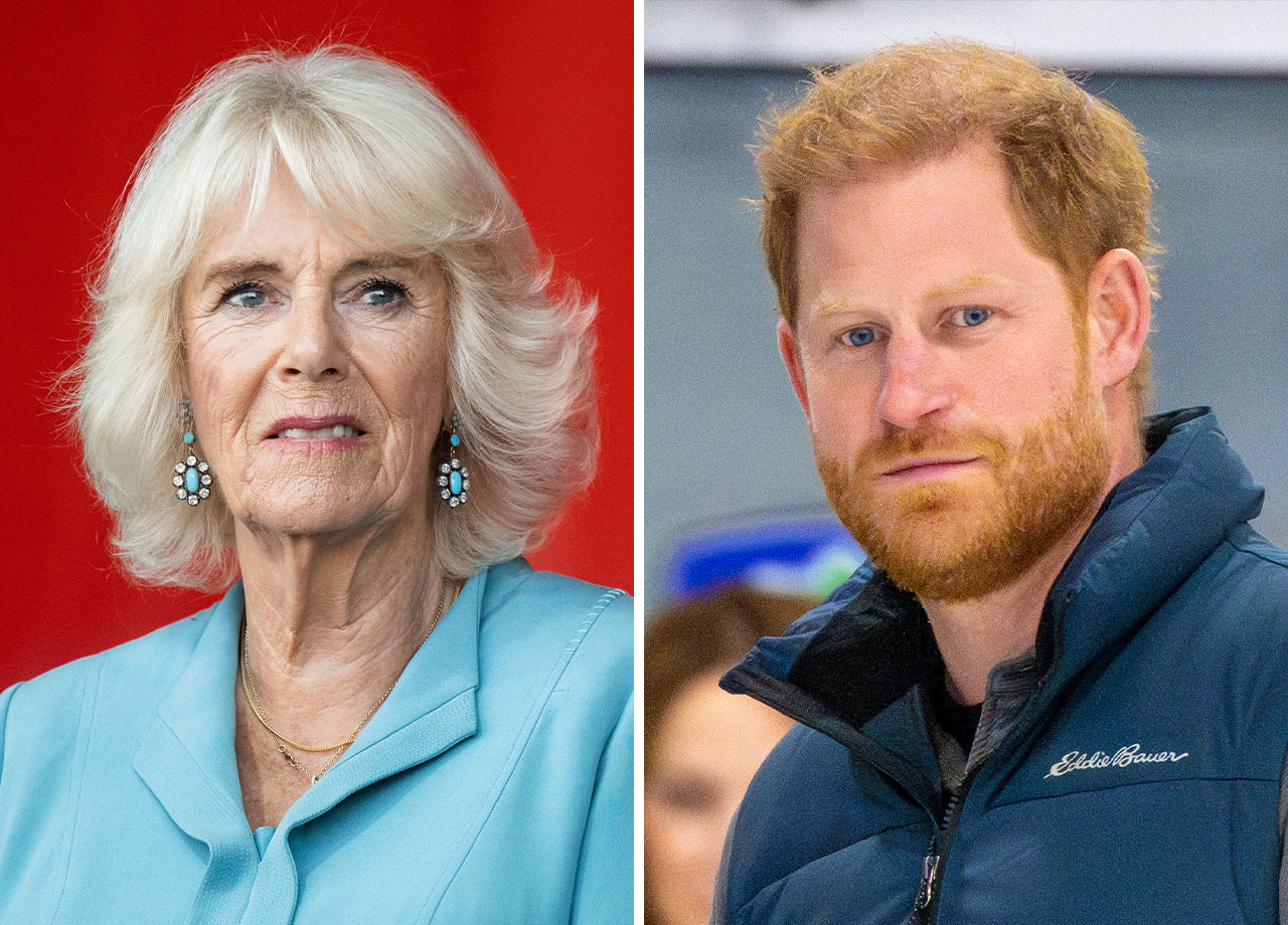 Prince Harry and Queen Camilla