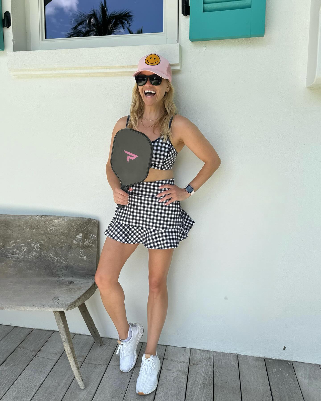 Reese Witherspoon pickleball outfit