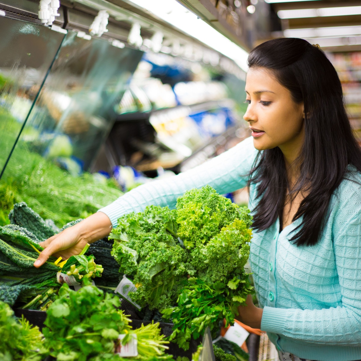 green leafy veggies