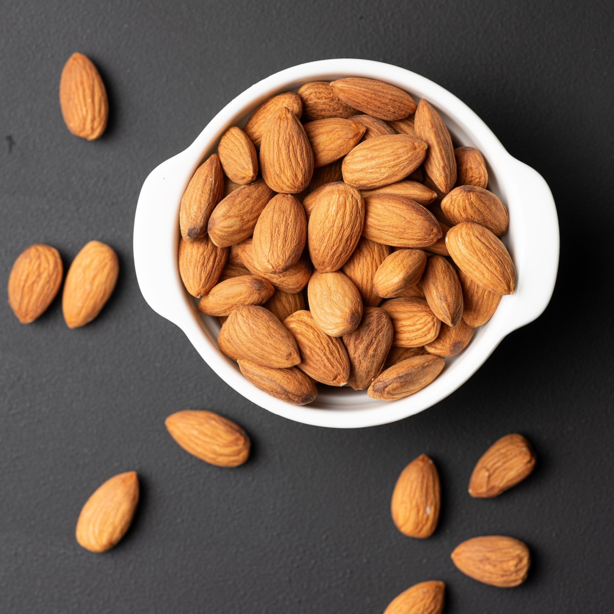 bowl of almonds