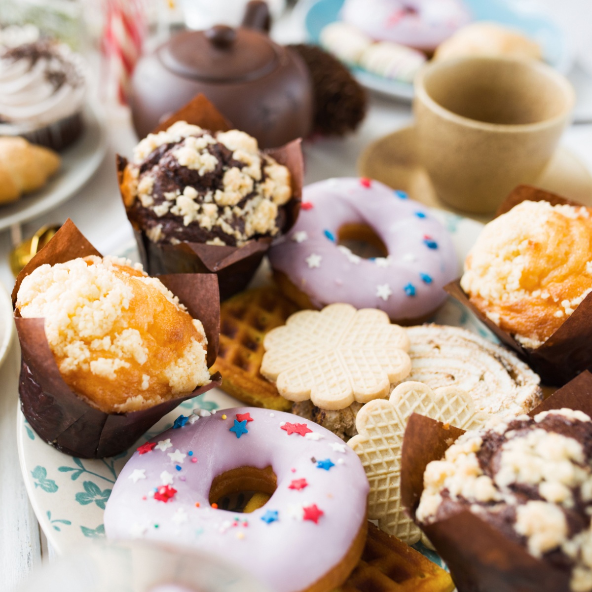 pastries and donuts