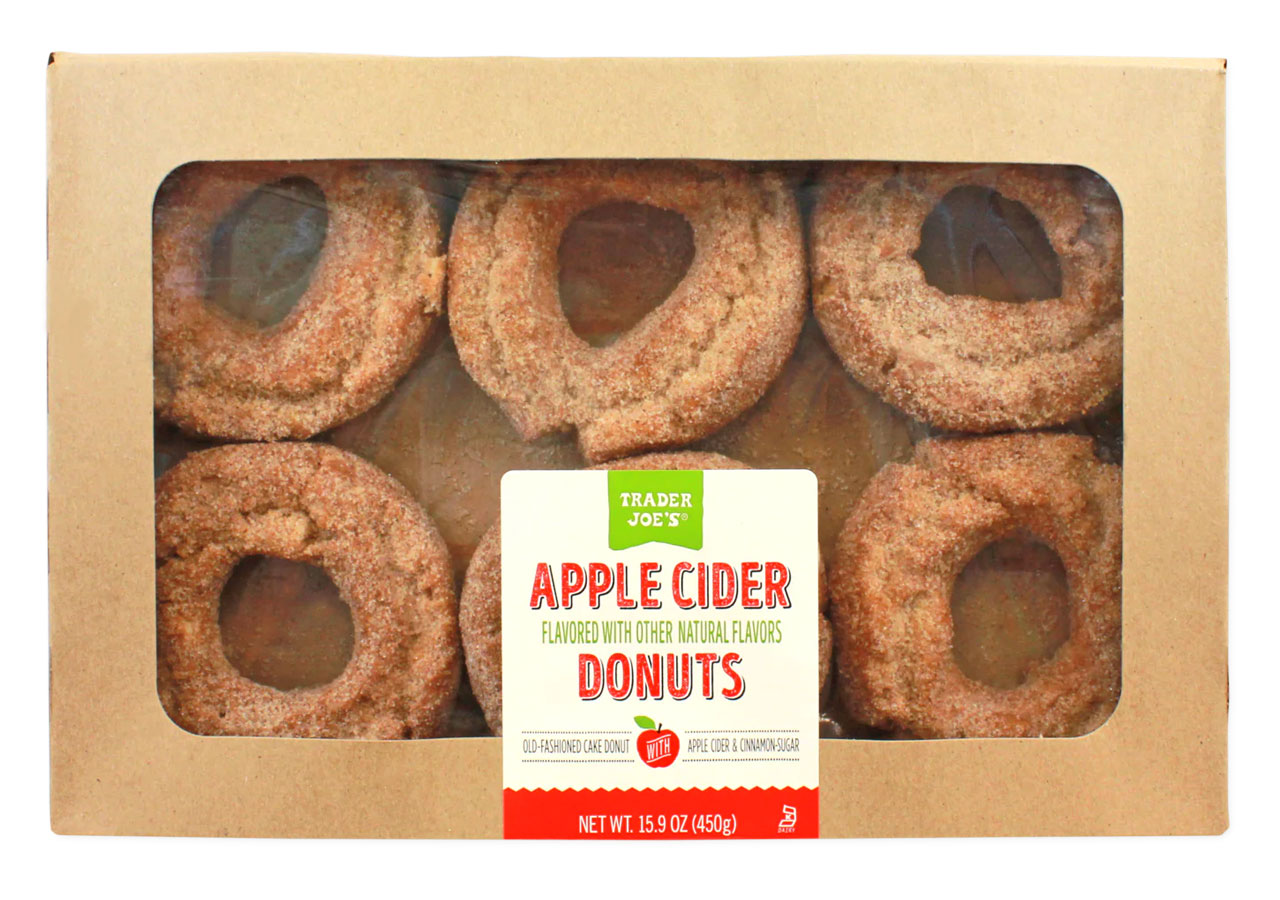 trader joes apple cider donuts