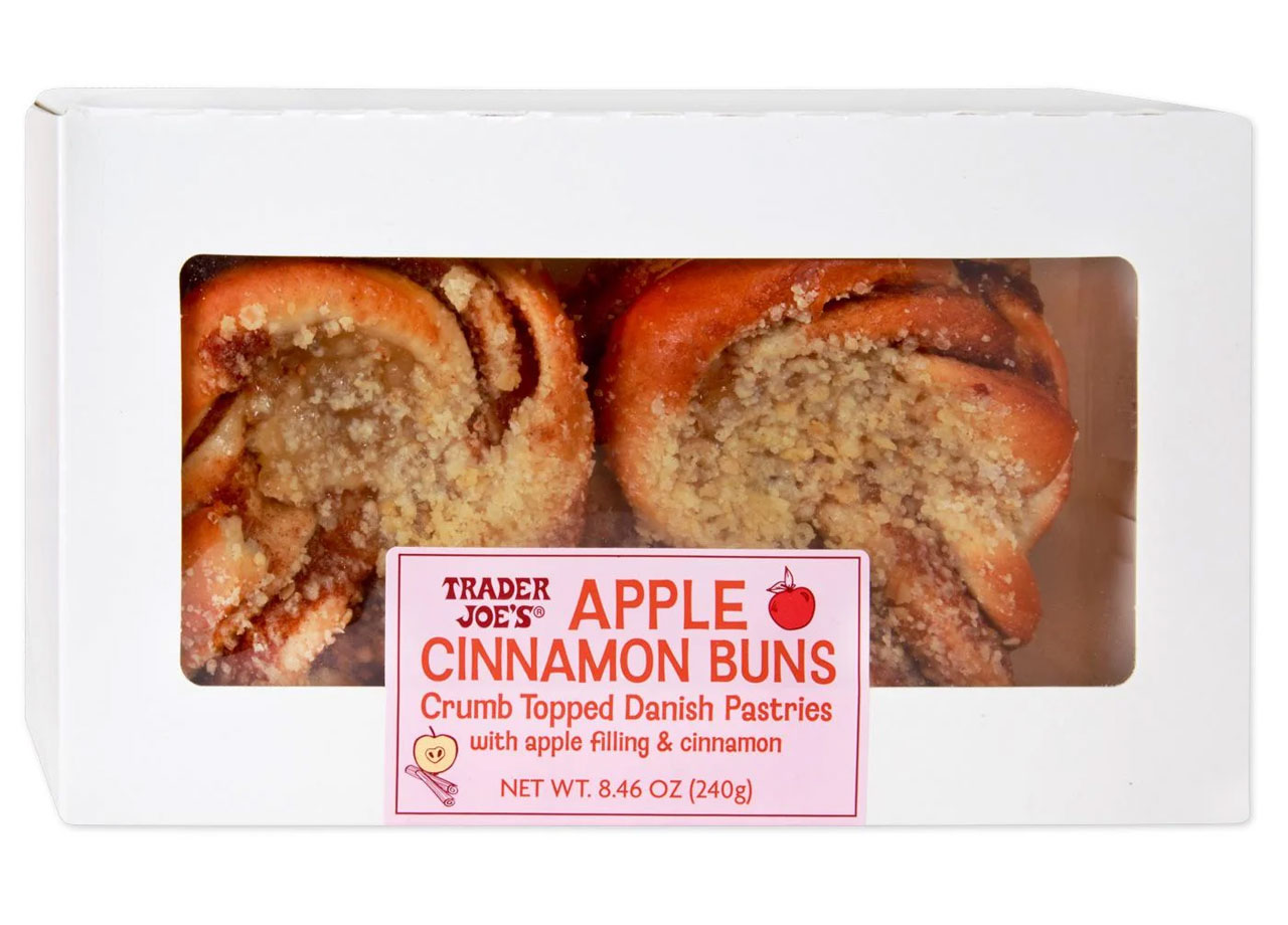 trader joes apple cinnamon buns