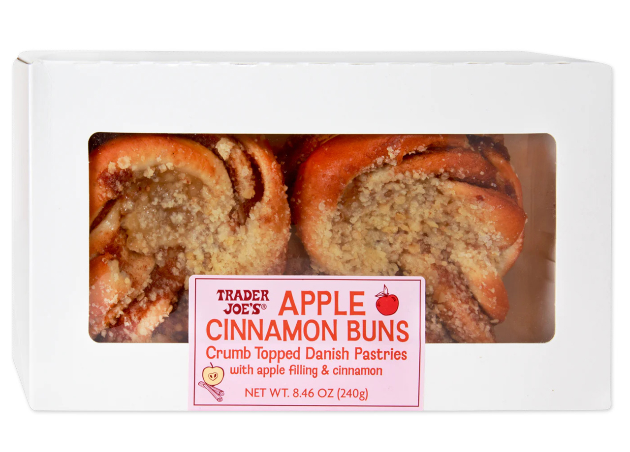 trader joes apple cinnamon buns