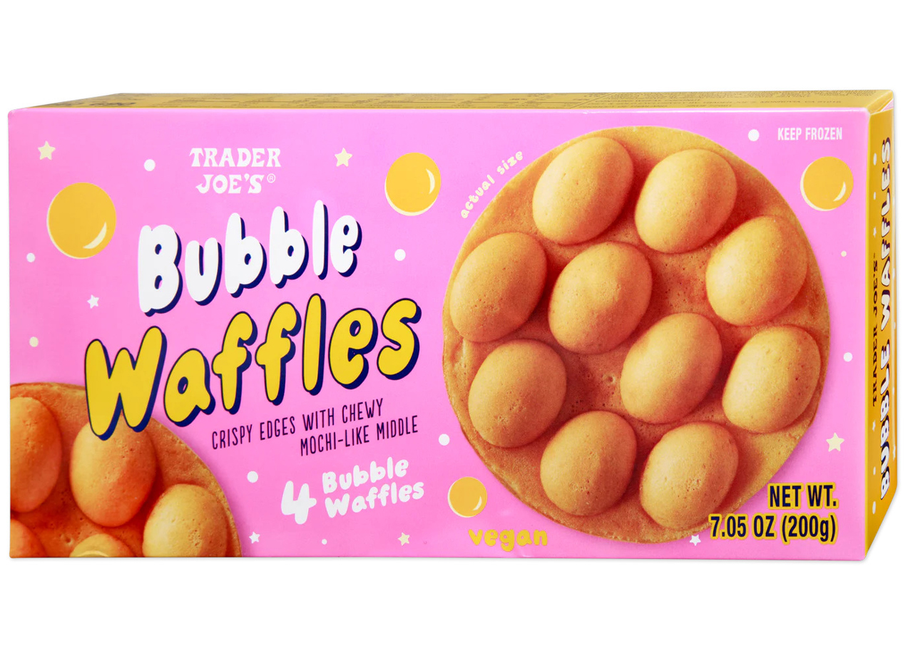 trader joes bubble waffles