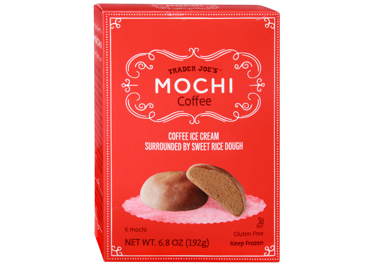 trader joes coffee mochi