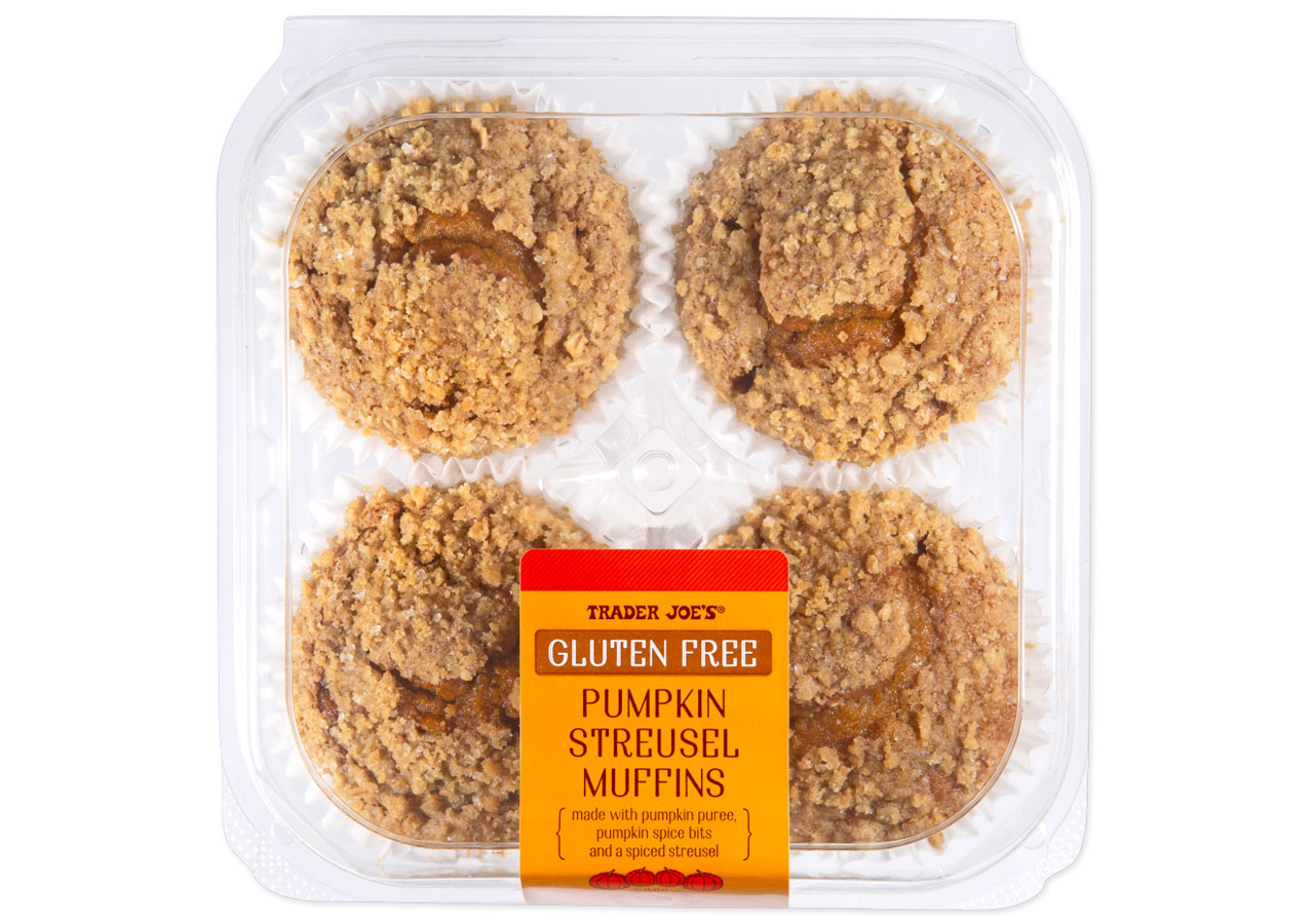 trader joes gluten free pumpkin streusel muffins