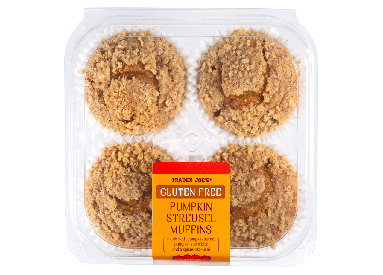 trader joes gluten free pumpkin streusel muffins