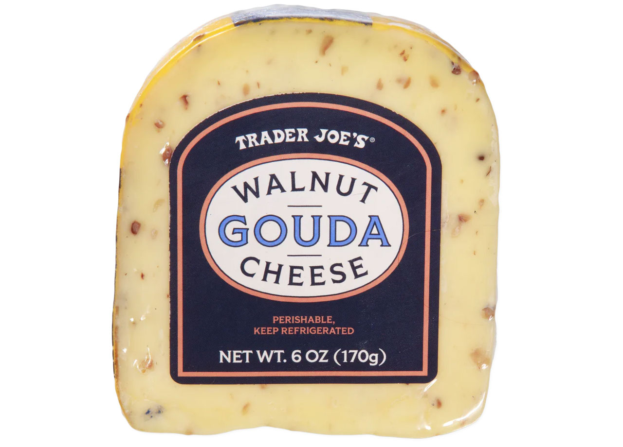 trader joes walnut gouda cheese