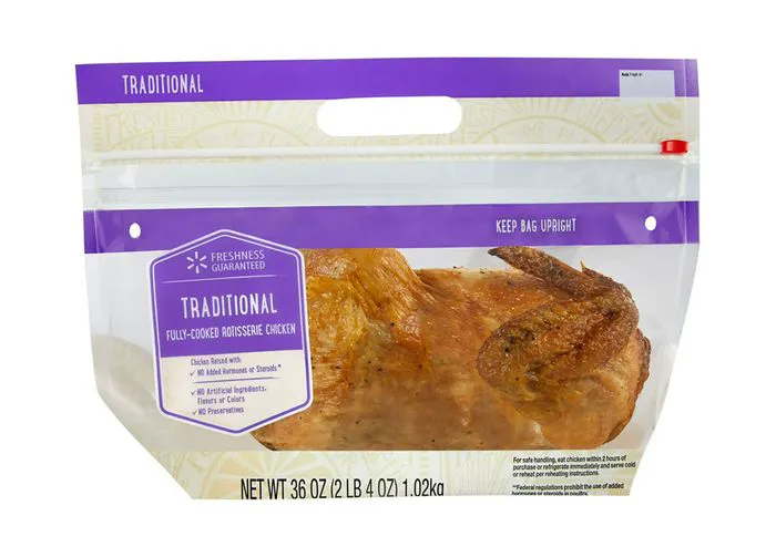 Walmart Freshness Guaranteed rotisserie chicken