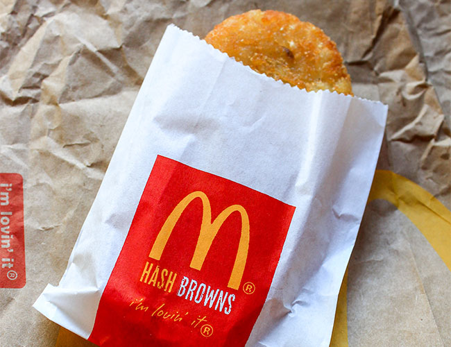 mcdonalds hash brown