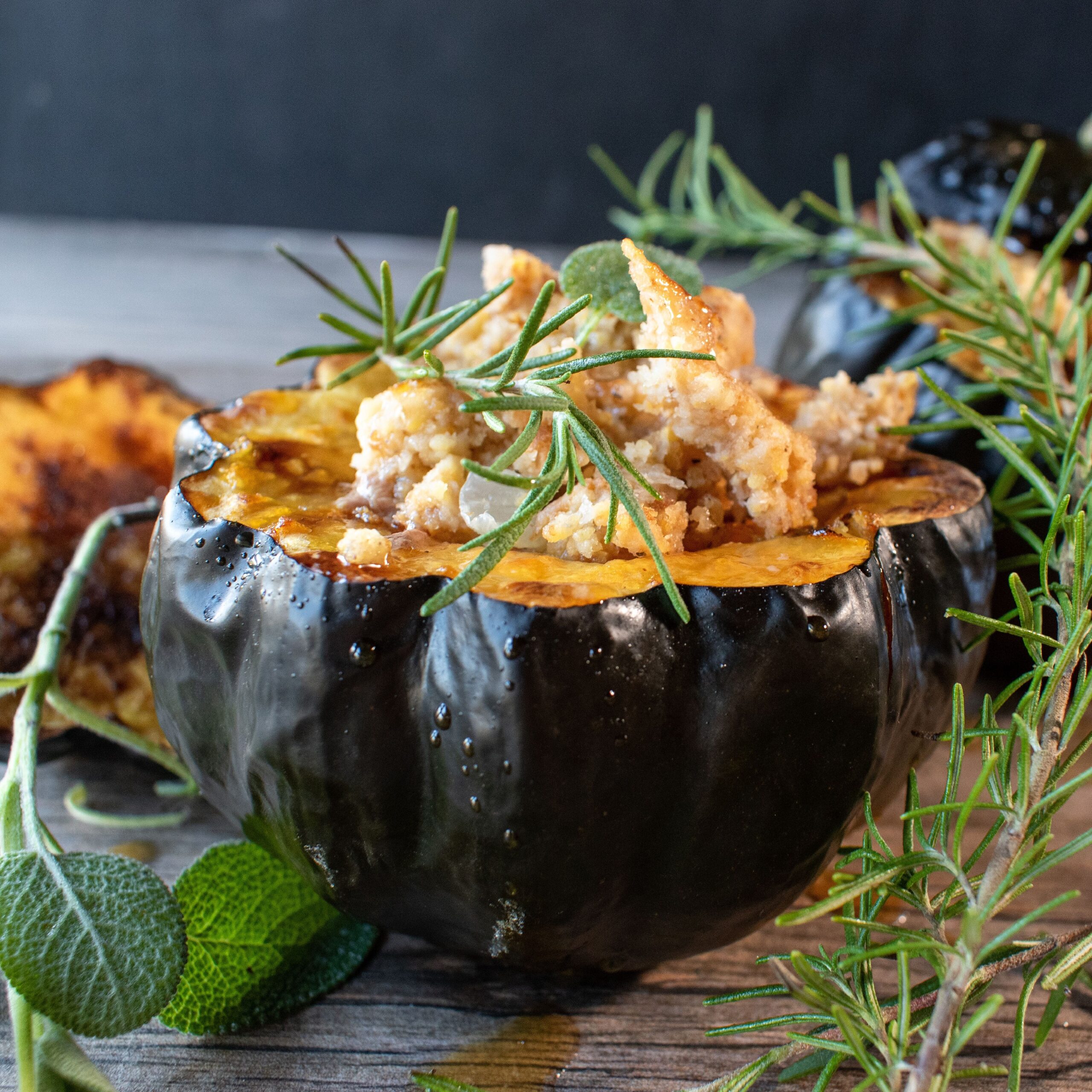 stuffed acorn squash