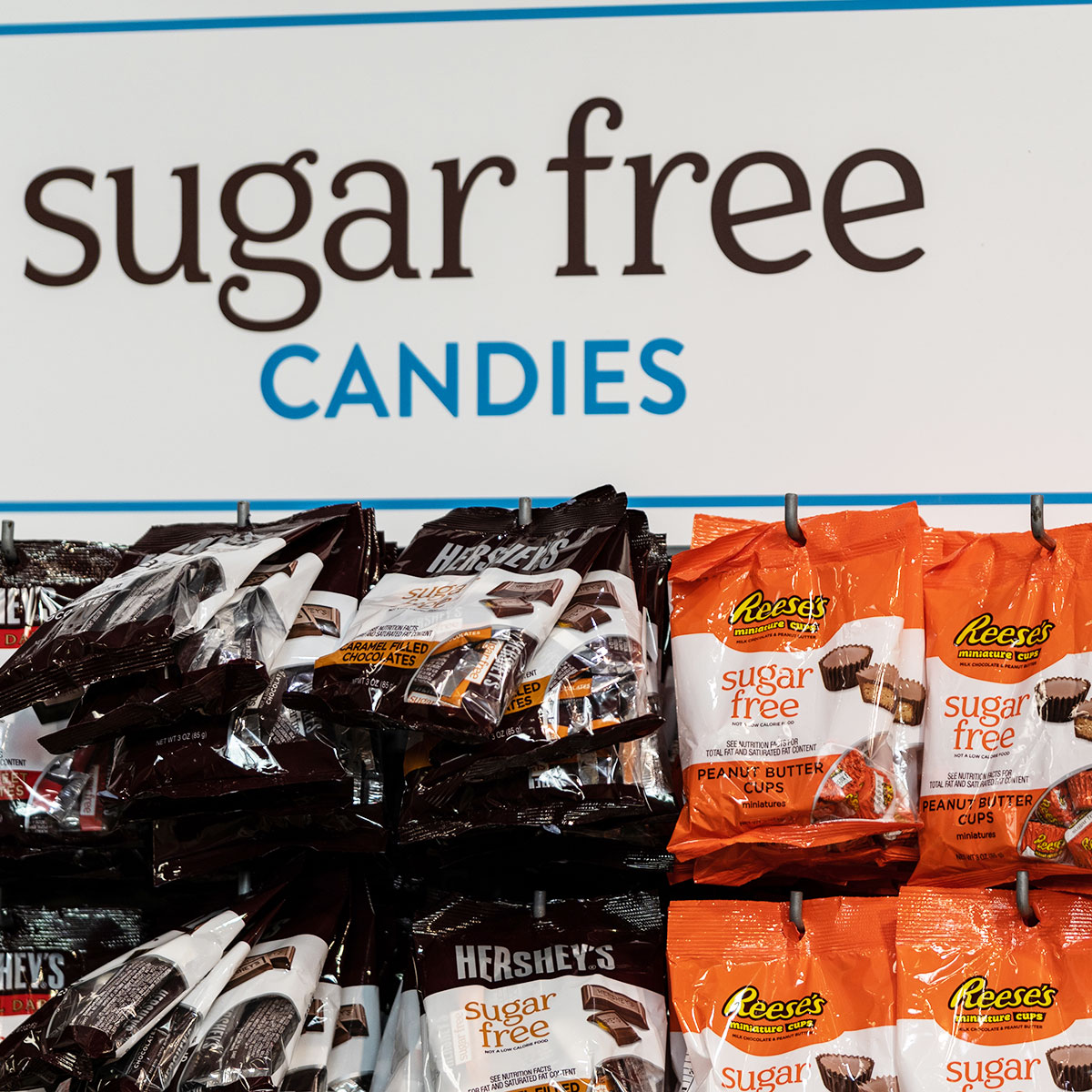 sugar-free candy aisle