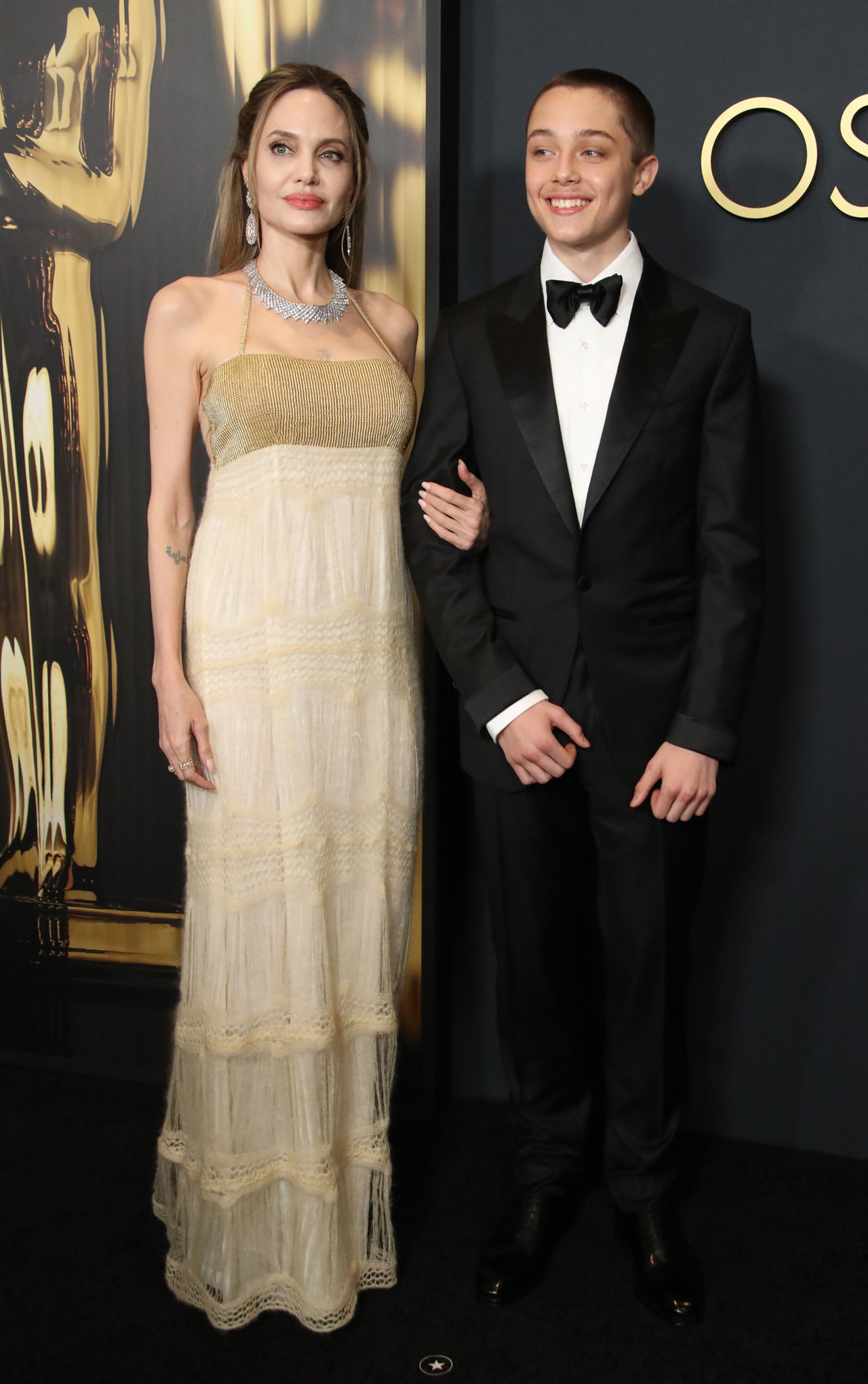 Angelina Jolie and son Knox Jolie Pitt 15th annual Governors Awards