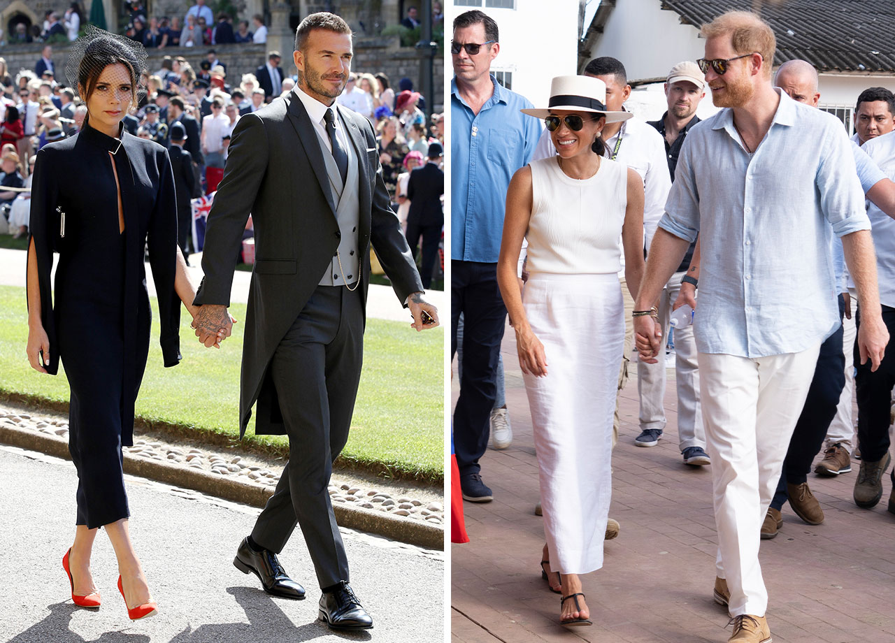 david beckham victoria beckham meghan markle prince harry