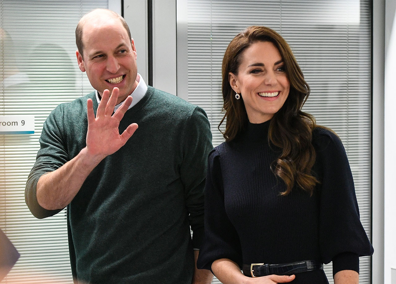 Prince William and Kate Middleton Royal Liverpool University Hospital