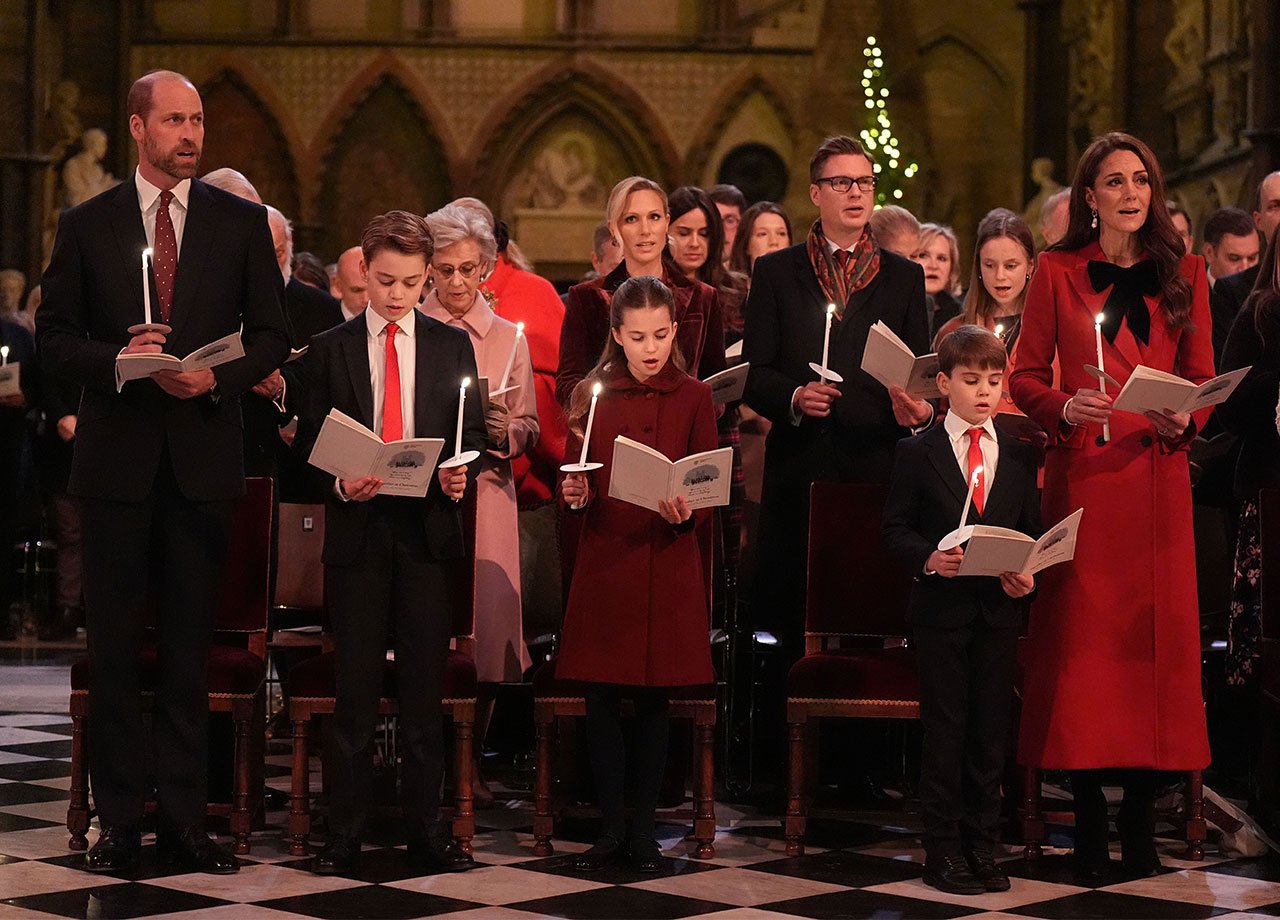 kate middleton carol service