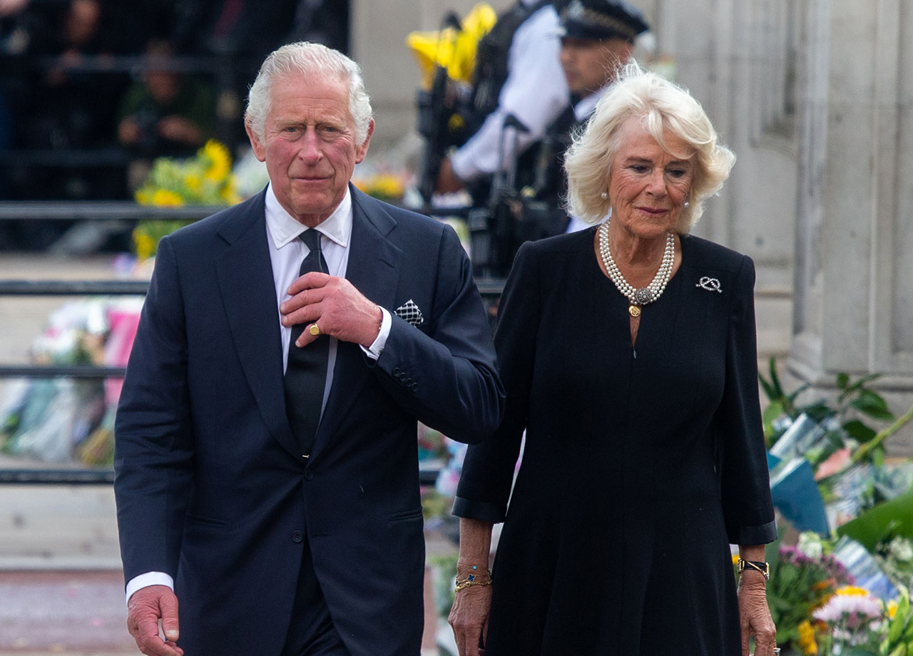 King Charles and Queen Camilla Buckingham Palace