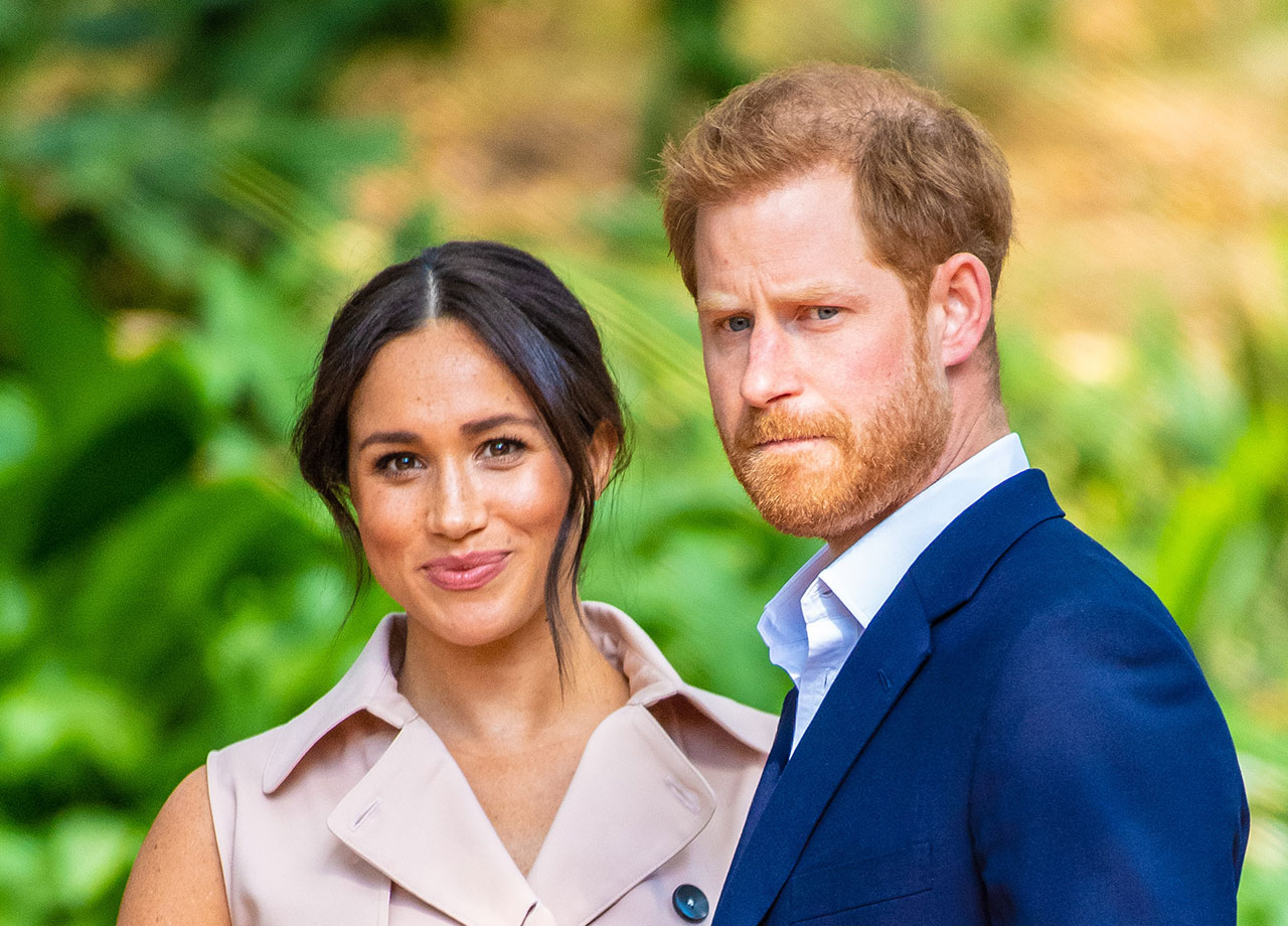 Prince Harry and Meghan Markle in South Africa