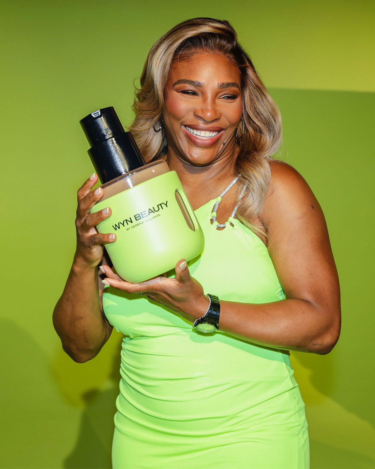 Serena Williams launch of Wyn Beauty by Serena Williams