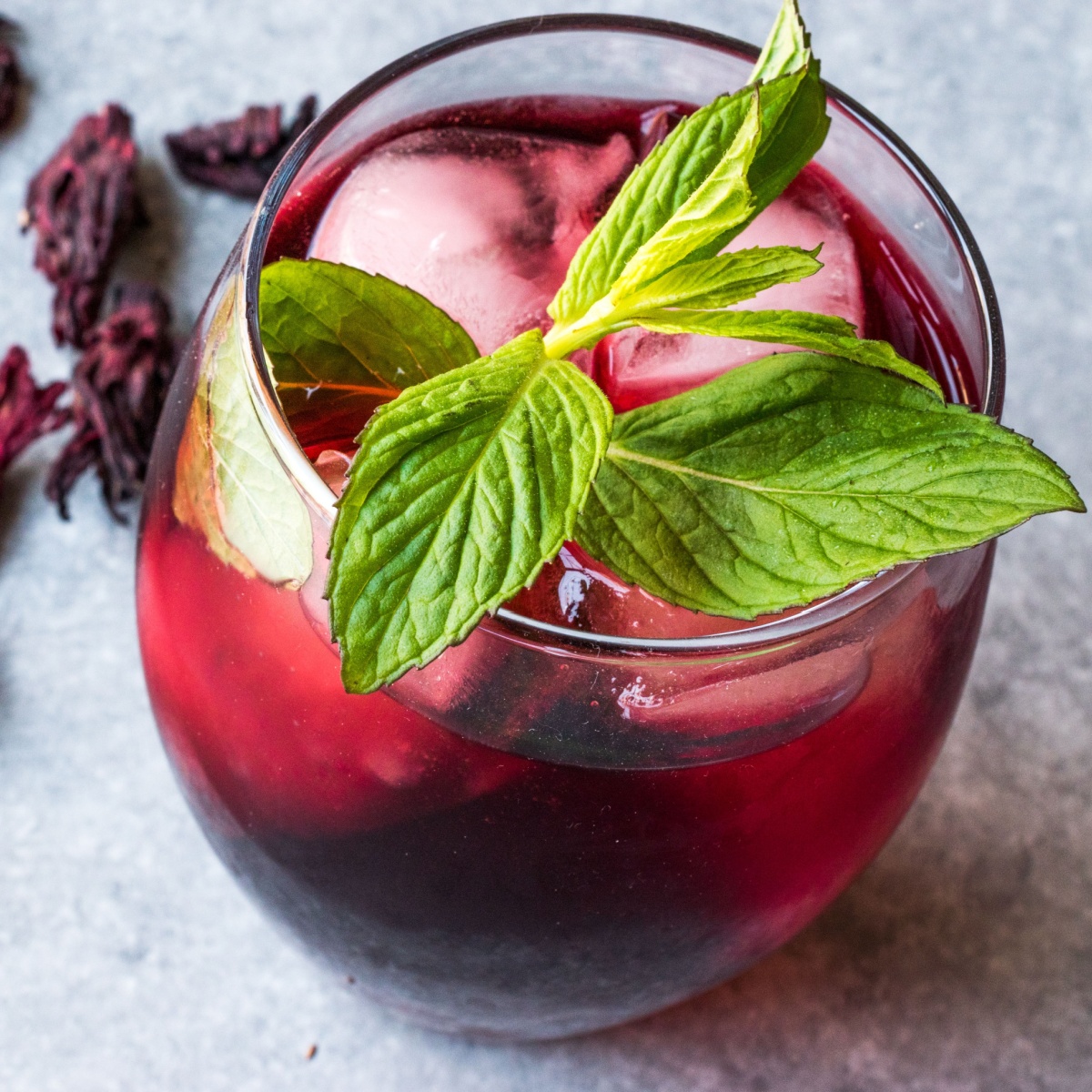 hibiscus mocktail