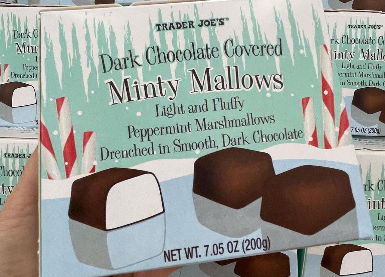 trader joes minty mallows