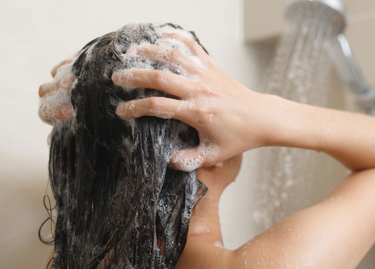 woman-washing-hair